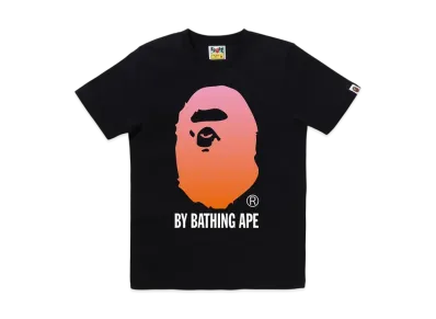 A BATHING APE Gradation By Bathing Ape Tee "Black"