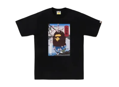 A BATHING APE Japan A Bathing Ape Tee "Black"