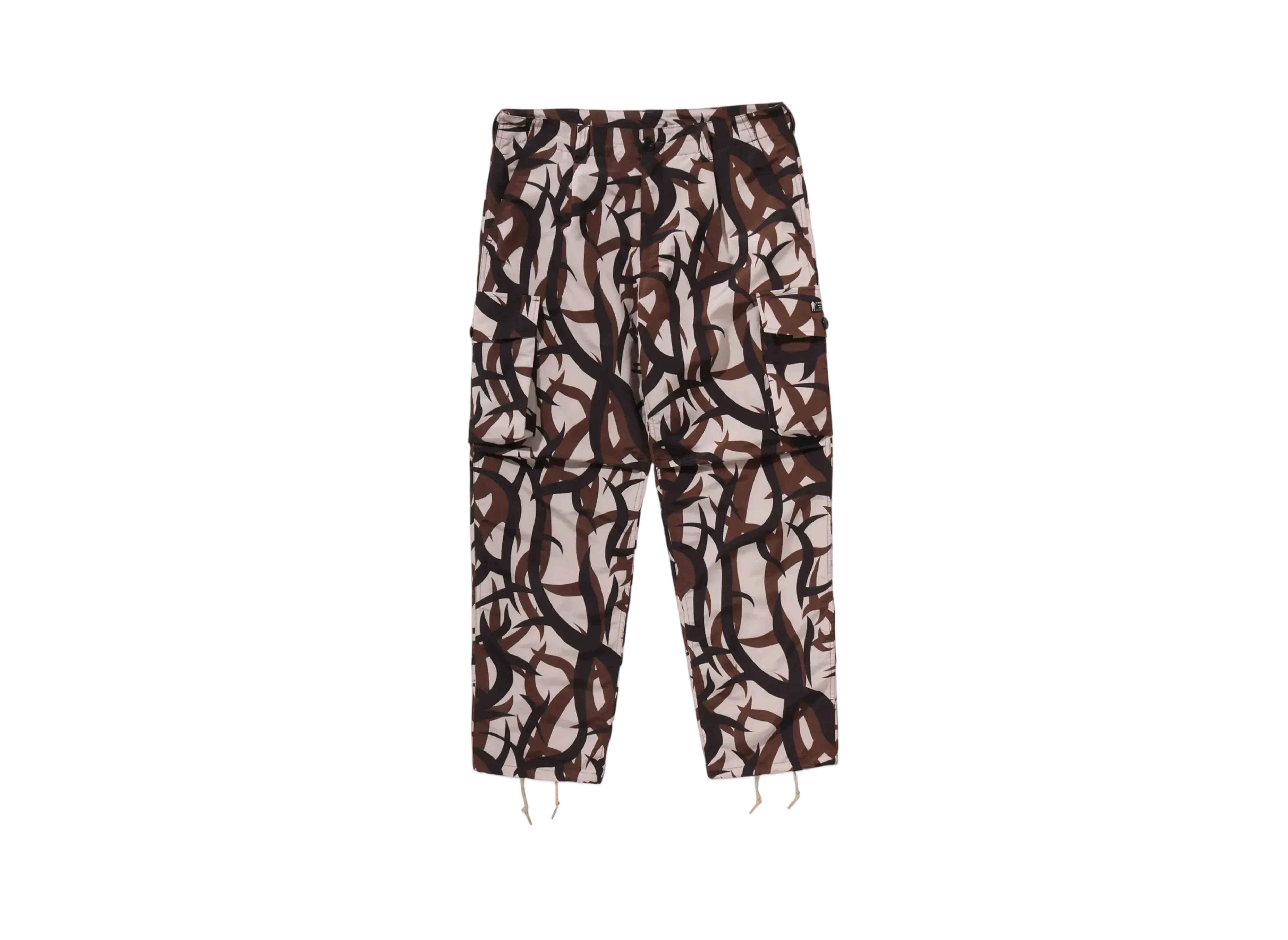 A BATHING APE Trial Camo Regular Fit 6 Pocket Pants "Beige"