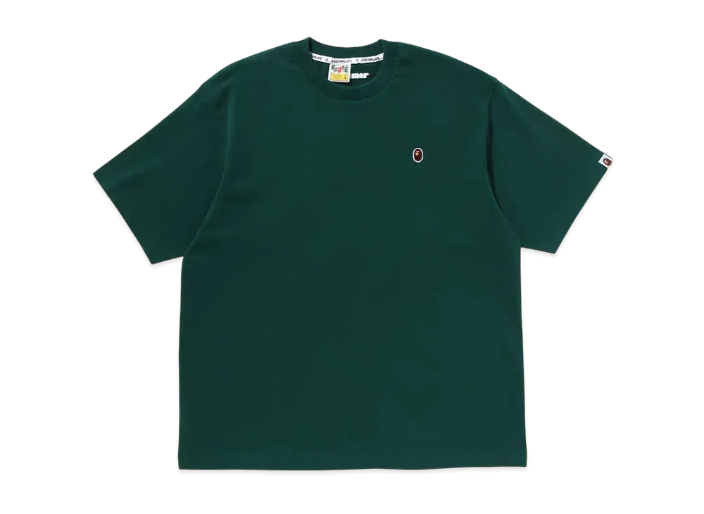 A BATHING APE One Point Relaxed Fit Tee "Olivedrab"