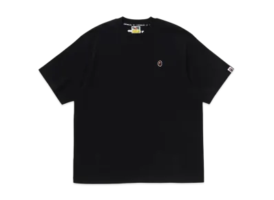 A BATHING APE One Point Relaxed Fit Tee "Black"
