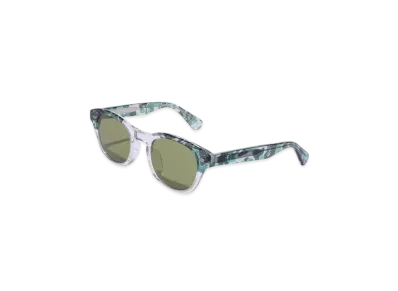 A BATHING APE Sunglasses #7 "Gray/Green"