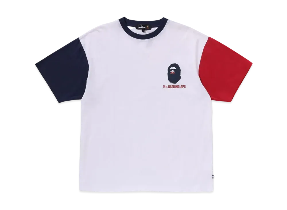 A BATHING APE Print Tee #7 "White"