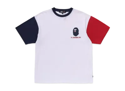 A BATHING APE Print Tee #7 "White"