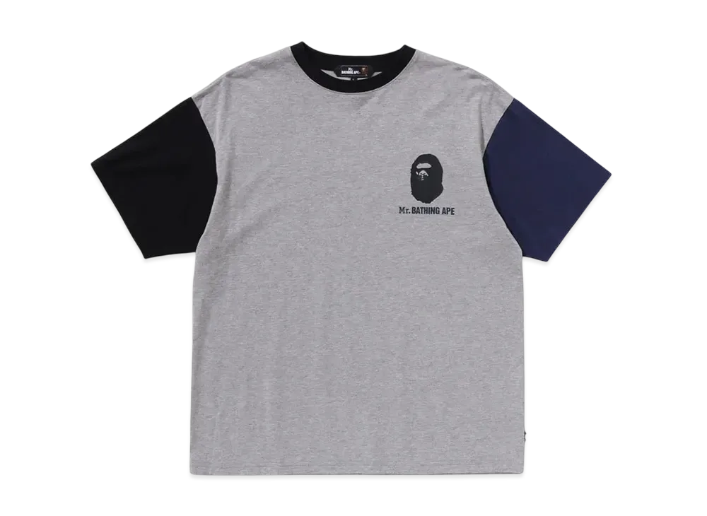 A BATHING APE Print Tee #7 "Gray"