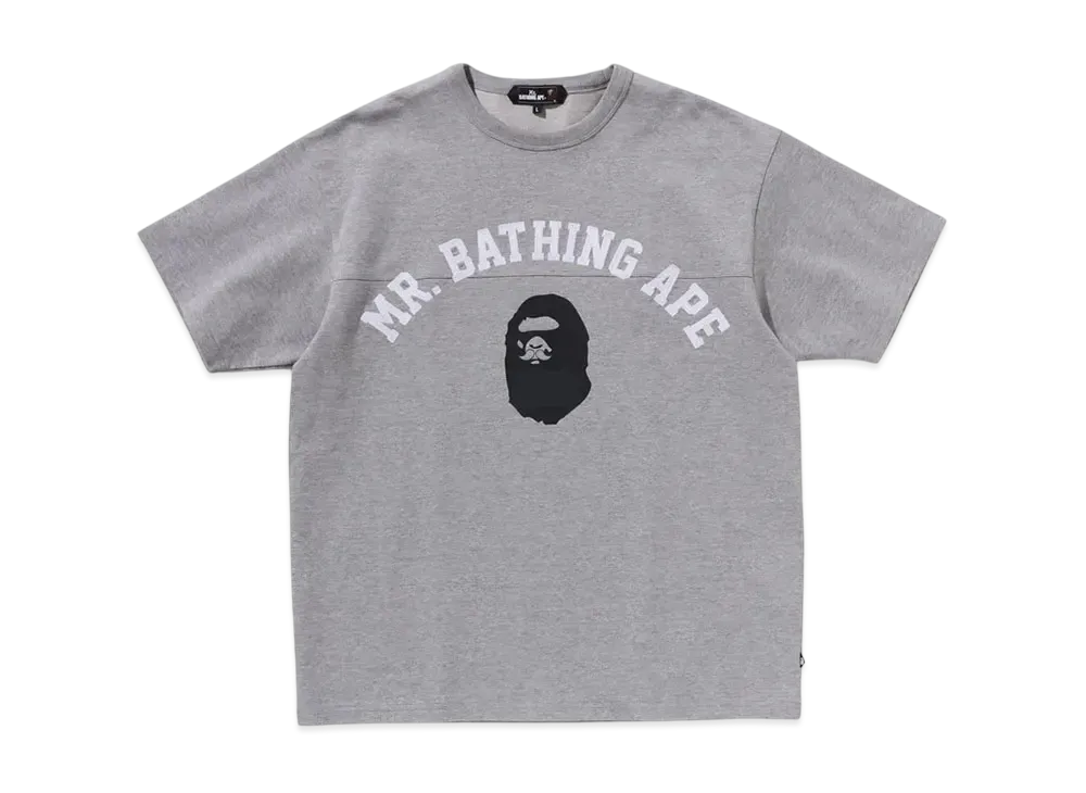A BATHING APE Print Tee #8 "Gray"
