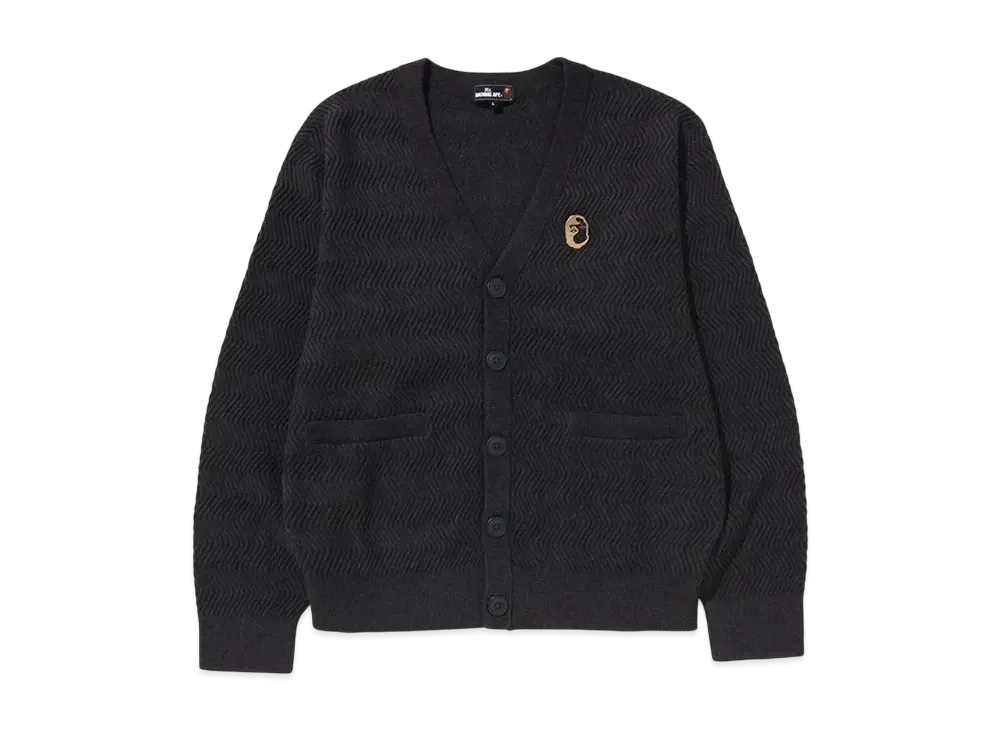 A BATHING APE Cardigan #1 "Gray"