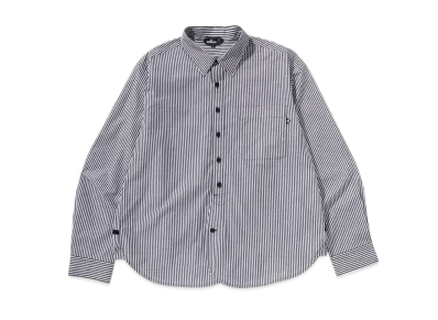 A BATHING APE Stripe Shirt "Black"