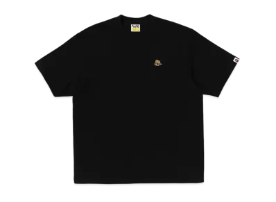 A BATHING APE One Point Bape Bee Relaxed Fit Tee "Black"