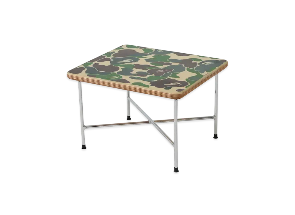 A BATHING APE x Modernica ABC Camo Aiko X Base Table "Green"