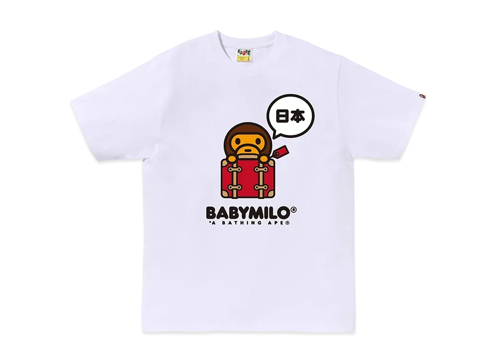 A BATHING APE Japan Baby Milo Tee #3 "White"