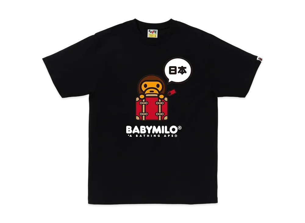 A BATHING APE Japan Baby Milo Tee #3 "Black"