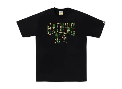 A BATHING APE ABC Camo Nyc Logo Tee "Black/Green"