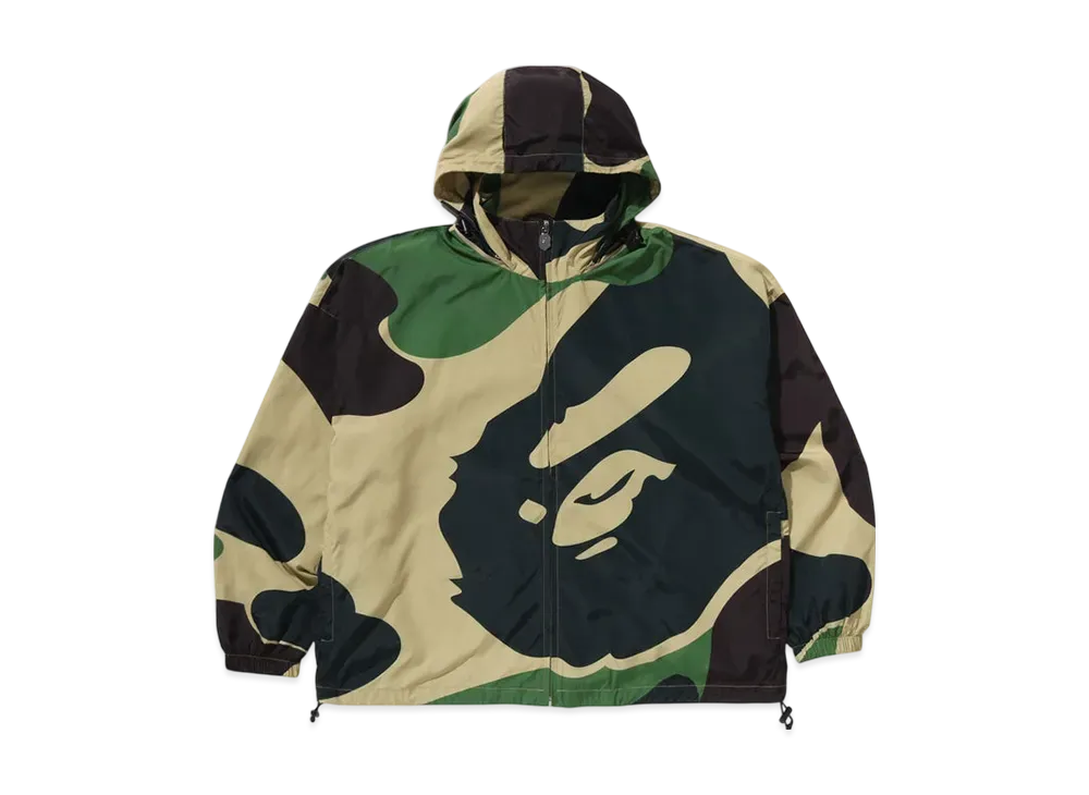 A BATHING APE ABC Camo Hooded Jacket "Green"