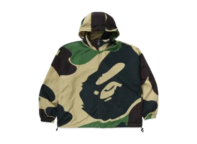 A BATHING APE ABC Camo Hooded Jacket "Green"