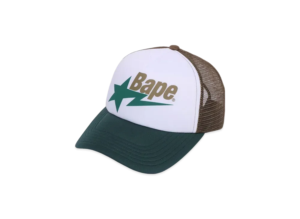 A BATHING APEBape Sta Mesh Cap "Green"