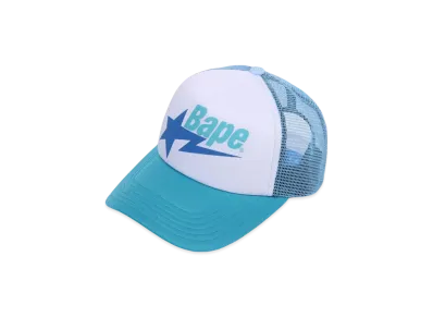 A BATHING APEBape Sta Mesh Cap "Blue"