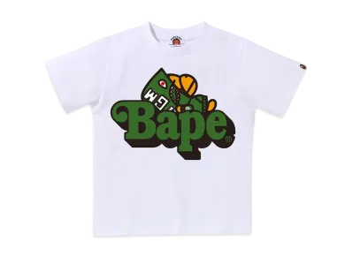 A BATHING APEShark Milo On Bape Tee "Green"