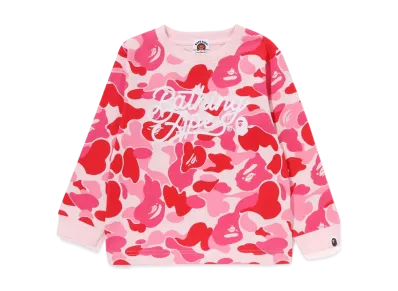 A BATHING APE ABC Camo Ls Tee "Pink"