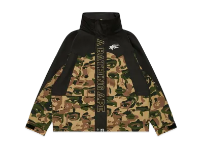 A BATHING APE Bape x Kidsuper Camo Snowboard Jacket "Green"
