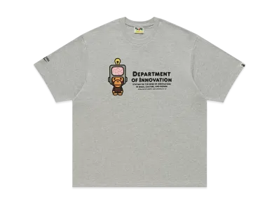 A BATHING APE Bape x Kidsuper Milo Graphic Tee "Gray"