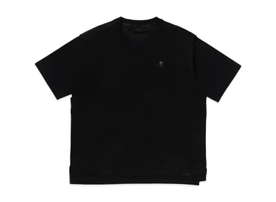 A BATHING APE Bape Black Hybrid Tee "Black"
