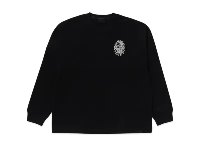 A BATHING APE Bape Black Paisley Long Tee "Black"