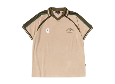 A BATHING APE Ping Pong Polo Shirt "Beige"