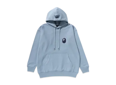 A BATHING APE Pull Over Hoodie "Sax"