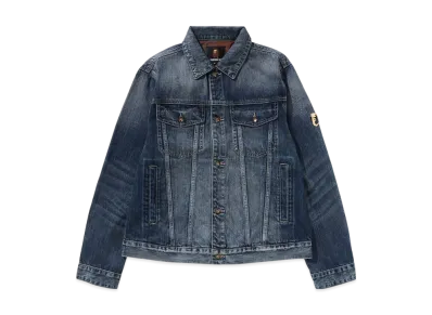 A BATHING APE Denim Jacket "Lightindi"