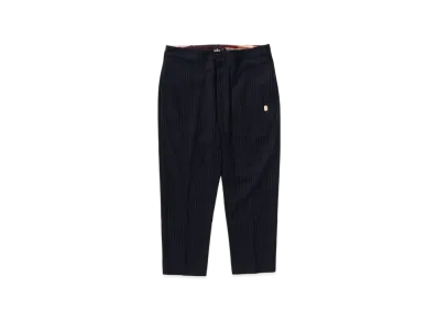 A BATHING APE Stripe Pants "Navy"