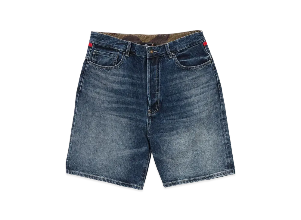 A BATHING APE Denim Shorts "Lightindi"