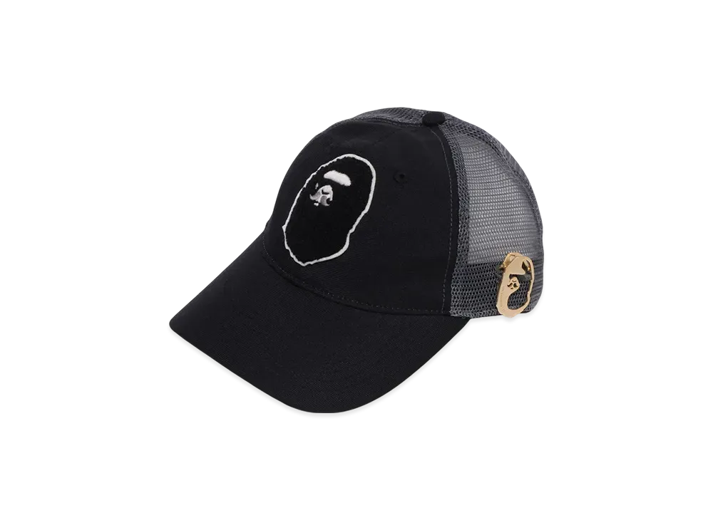 A BATHING APE Lorry Cap "Black"