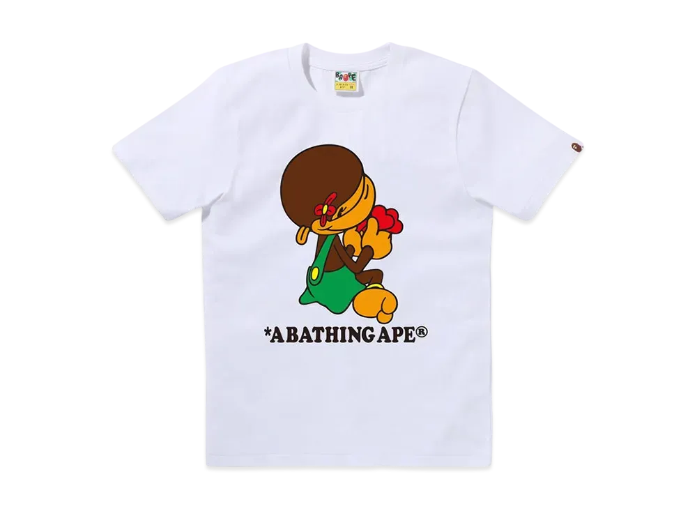 A BATHING APE Classic Baby Lisa Tee "White"