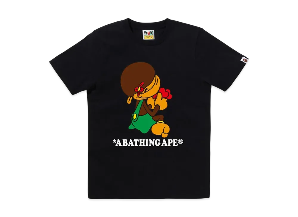 A BATHING APE Classic Baby Lisa Tee "Black"
