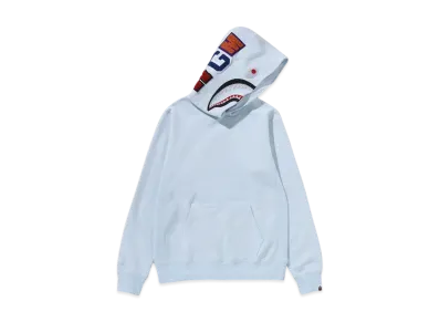 A BATHING APE Shark Pullover Hoodie "Sax"
