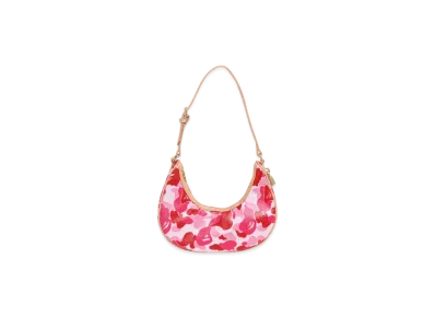 A BATHING APE Abc Camo Hand Bag "Pink"