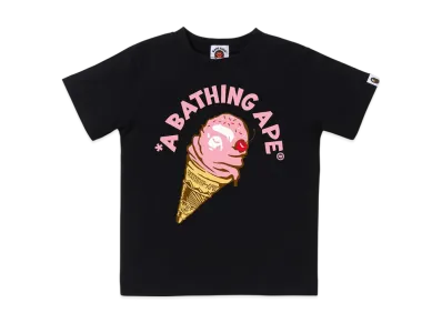 A BATHING APE Ice Cream Tee "Black"