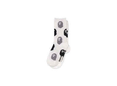 A BATHING APE Ape Head Socks "Black"