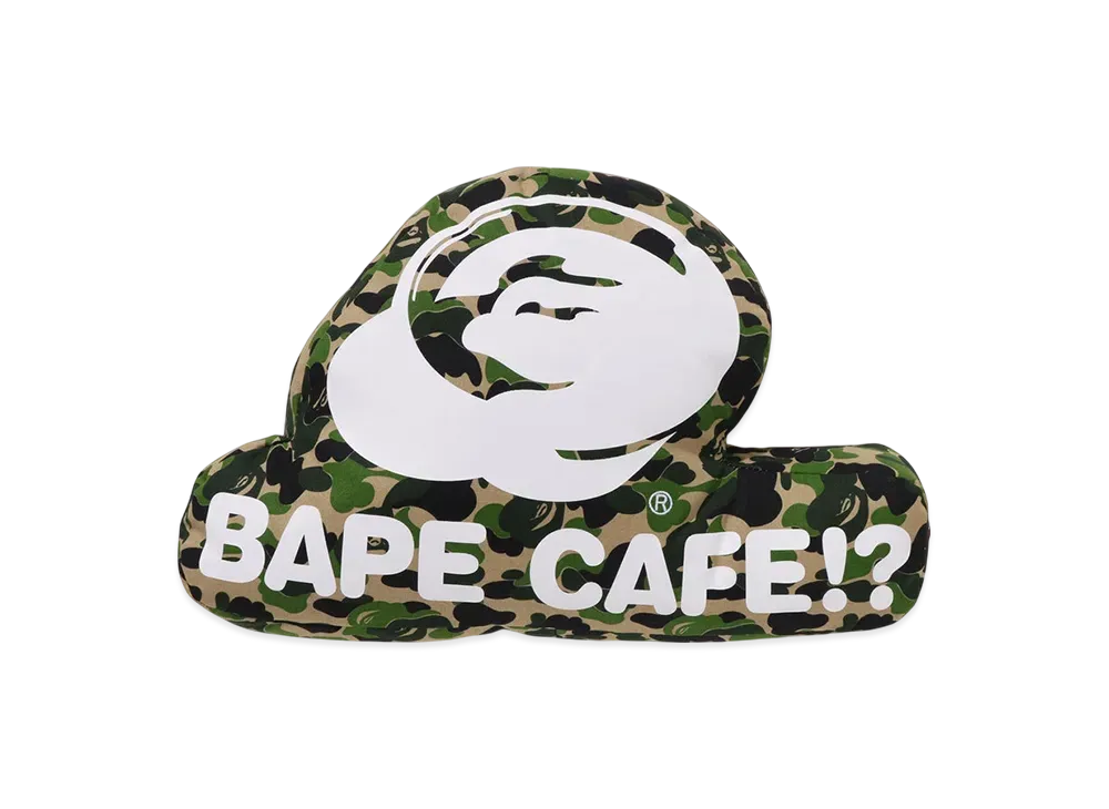 A BATHING APE Bape Cafe Cushion "White"
