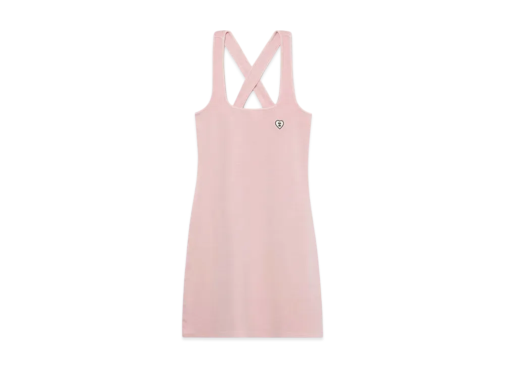 A BATHING APE Washed Mini Dress "Pink"