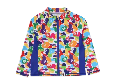 A BATHING APE Milo Abc Multi Camo Rash Guard "Multi"