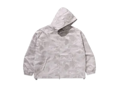 A BATHING APE Solid Camo Shark Full Zip Jacket "Gray"