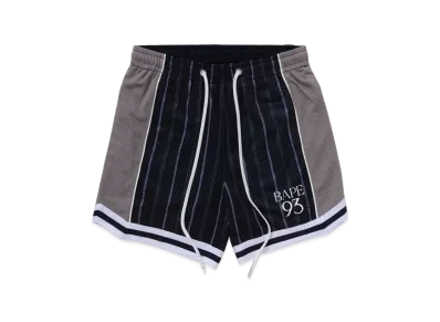 A BATHING APE Multilogo Reversible Relaxed Fit Sweat Shorts "Navy"