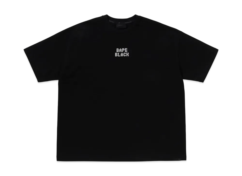 A BATHING APE Bape Black Emb Resort Tee "Black"
