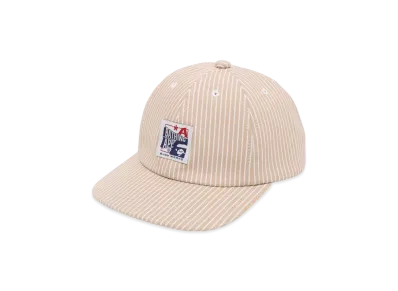 A BATHING APE Hickory Panel Cap "Beige"