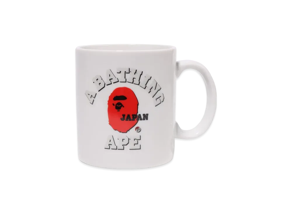 A BATHING APE Japan Souvenir Mug #2 "White"