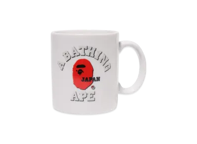 A BATHING APE Japan Souvenir Mug #2 "White"