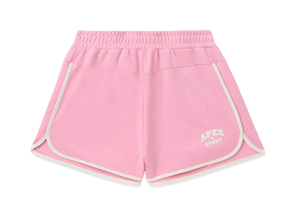 A BATHING APE Track Shorts "Pink"