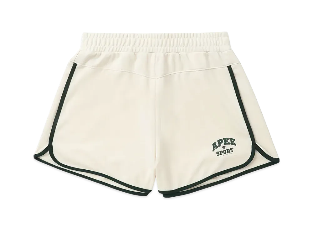 A BATHING APE Track Shorts "White"